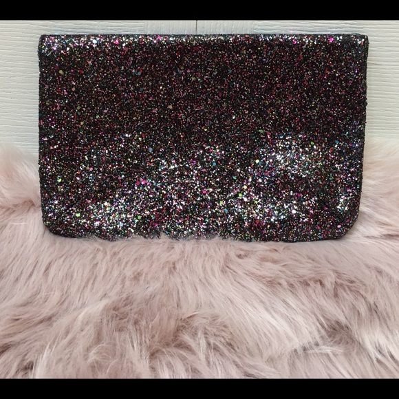 Pre Loved H&M Multicolor Sequin Glitter Clutch - Picture 2 of 3